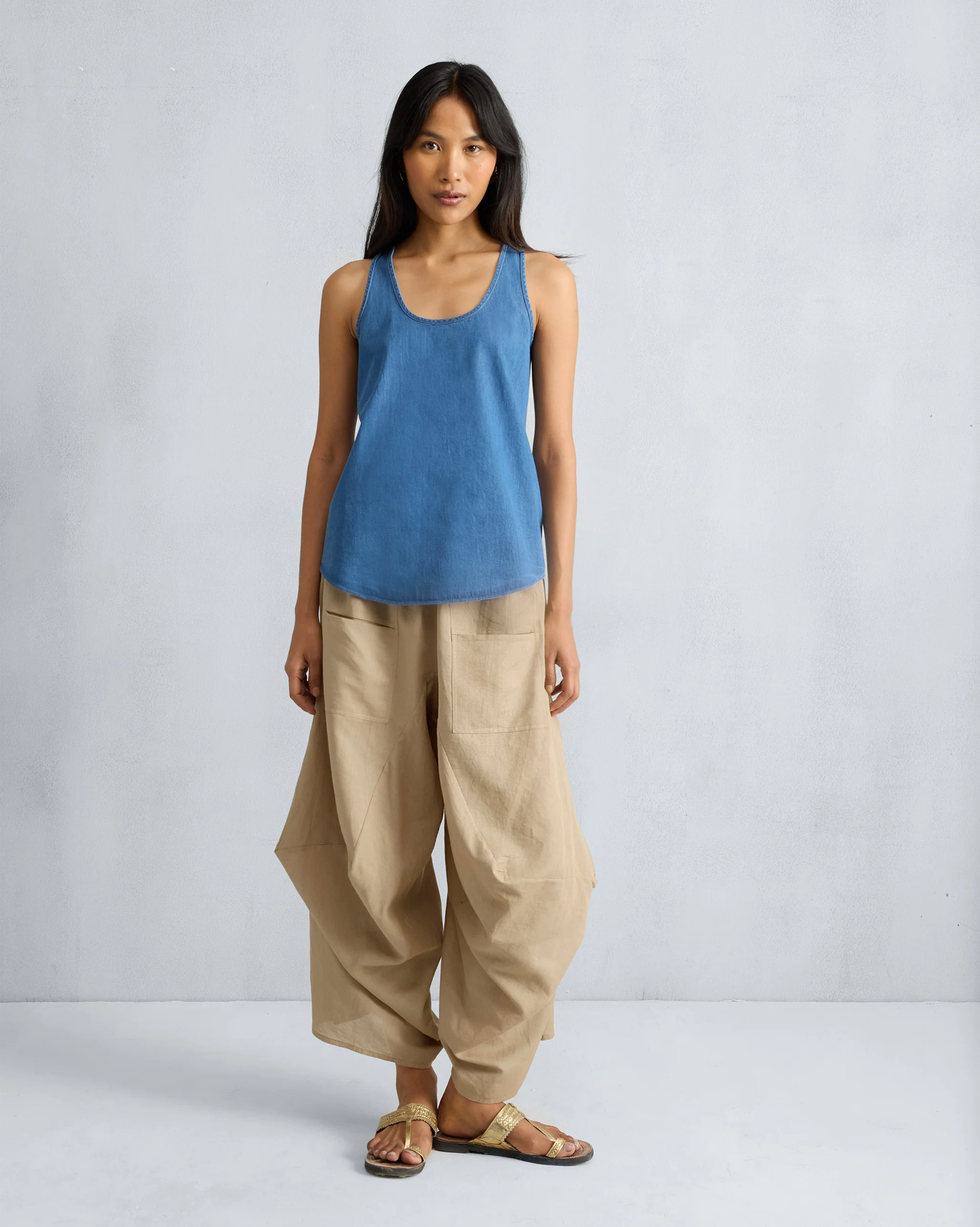 Yoka Trousers - Beige - Image 5