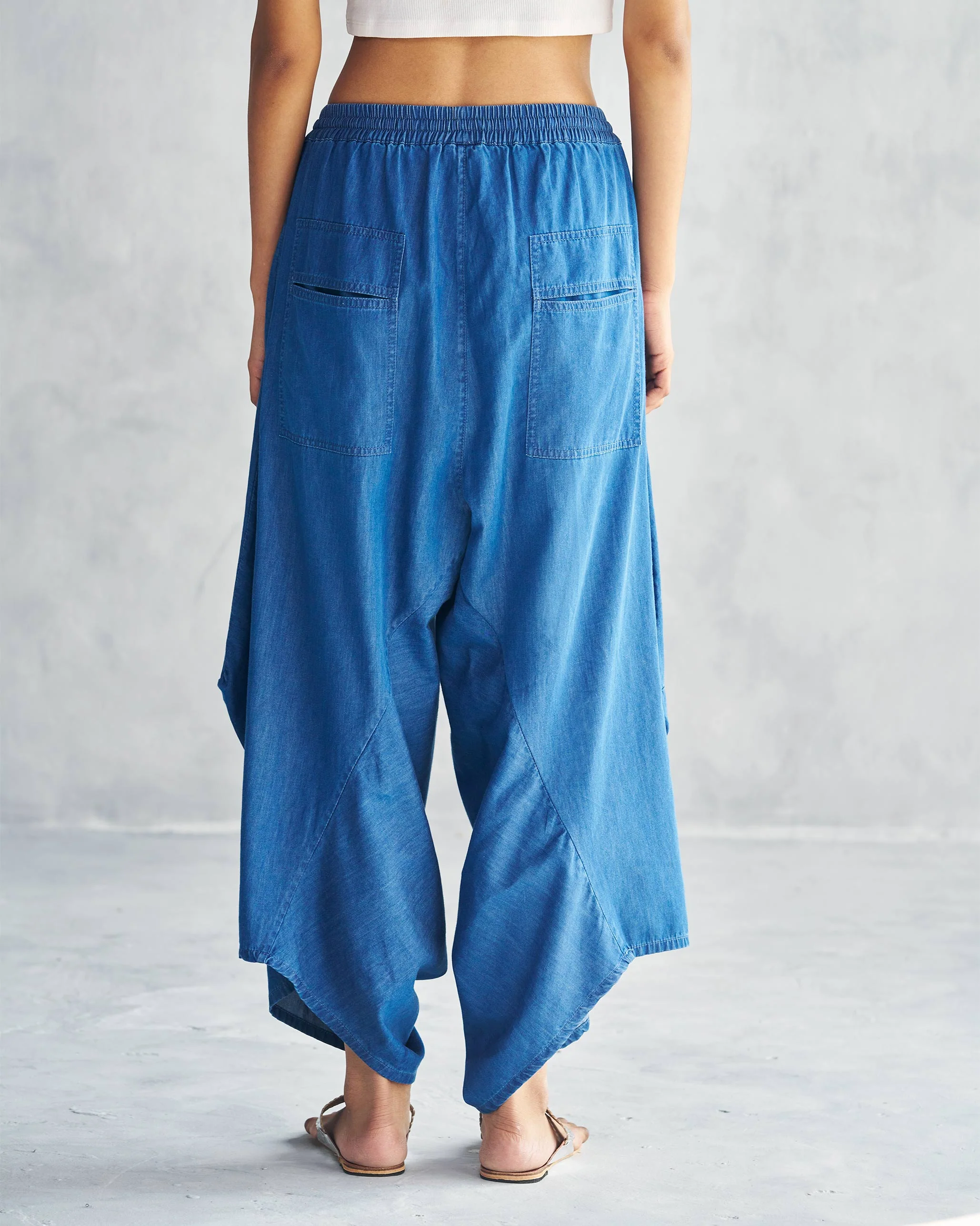 Yoka Trousers - Blue - Image 4
