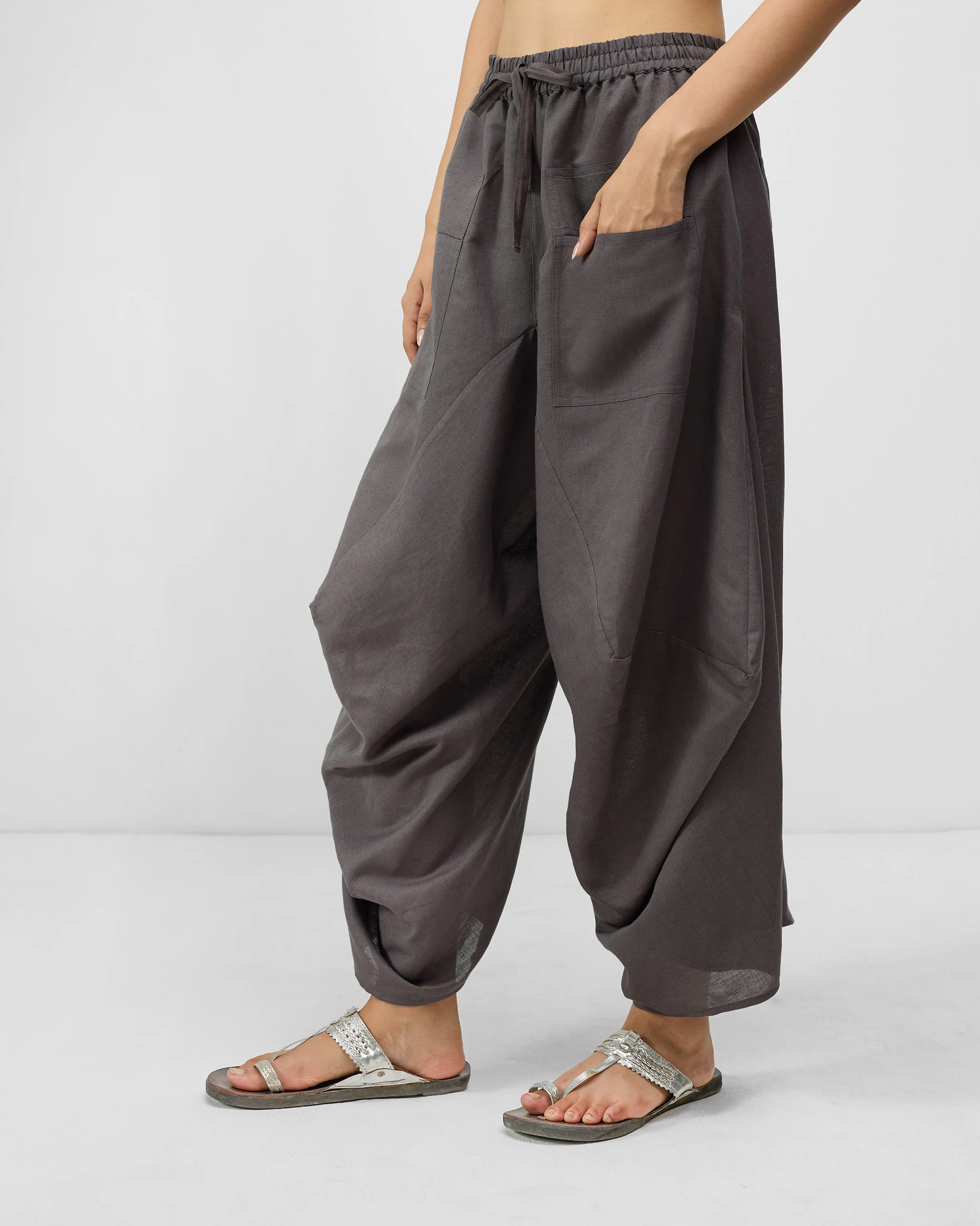 Yoka Trousers - Charcoal - Image 3