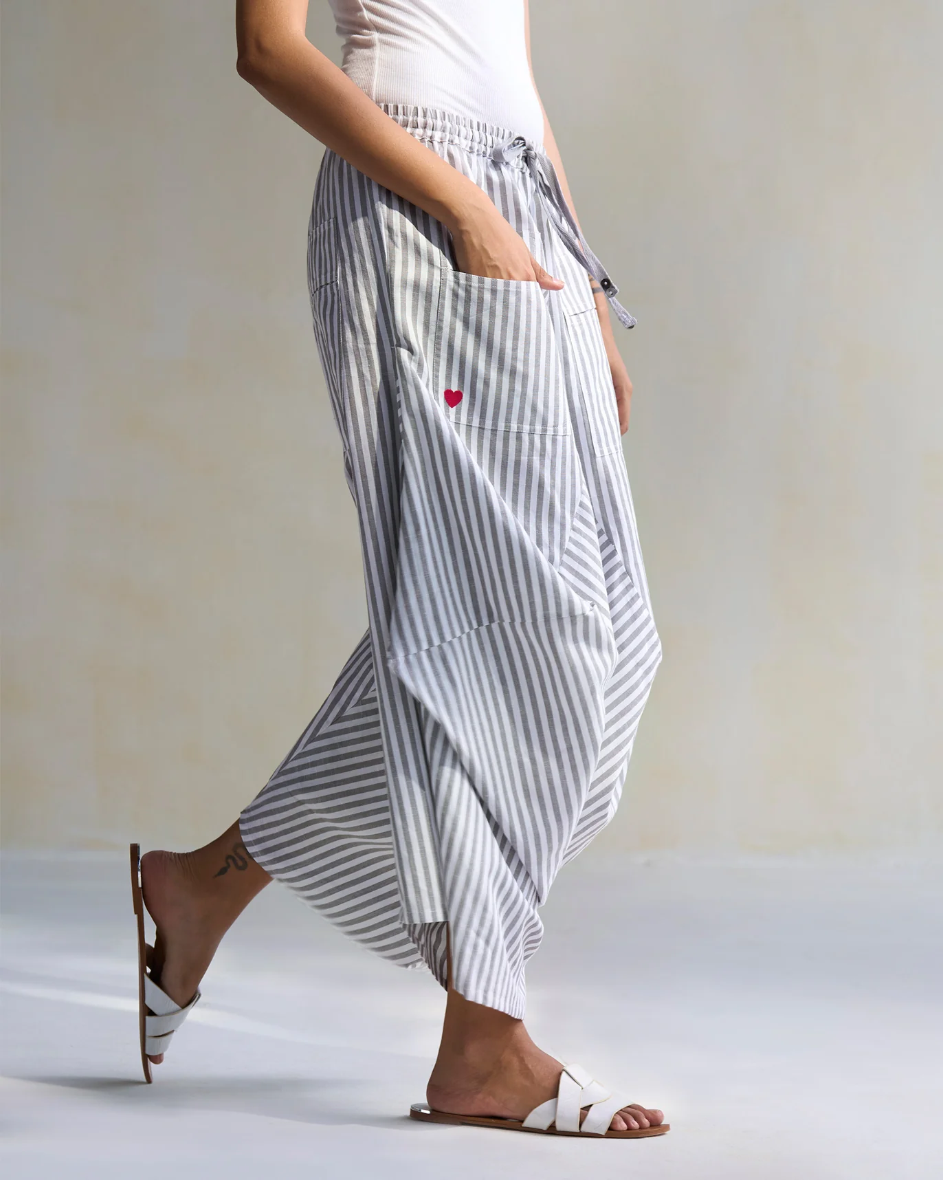Yoka Trousers - Charcoal - Image 3