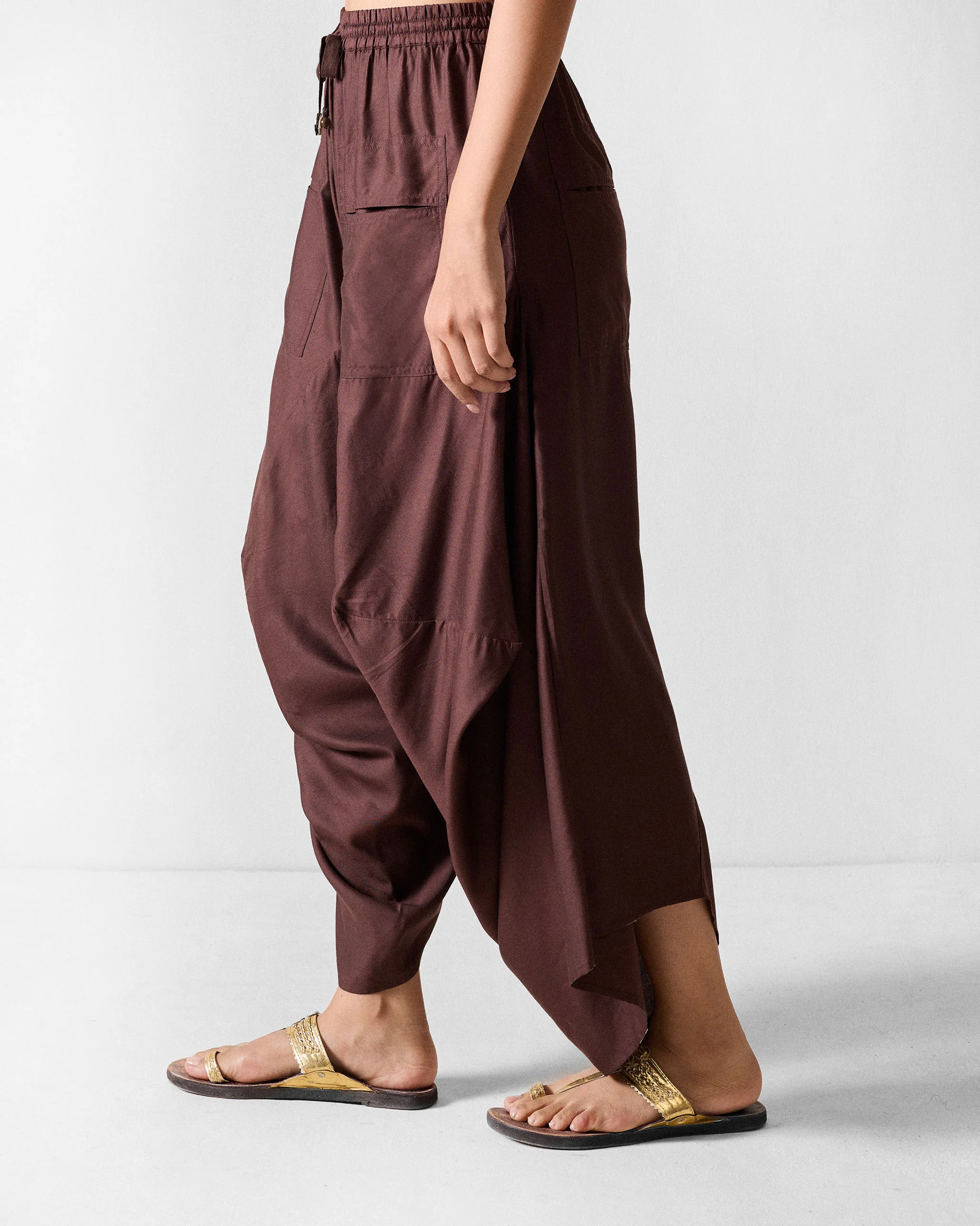 Yoka Trousers - Chocolate Brown - Image 2