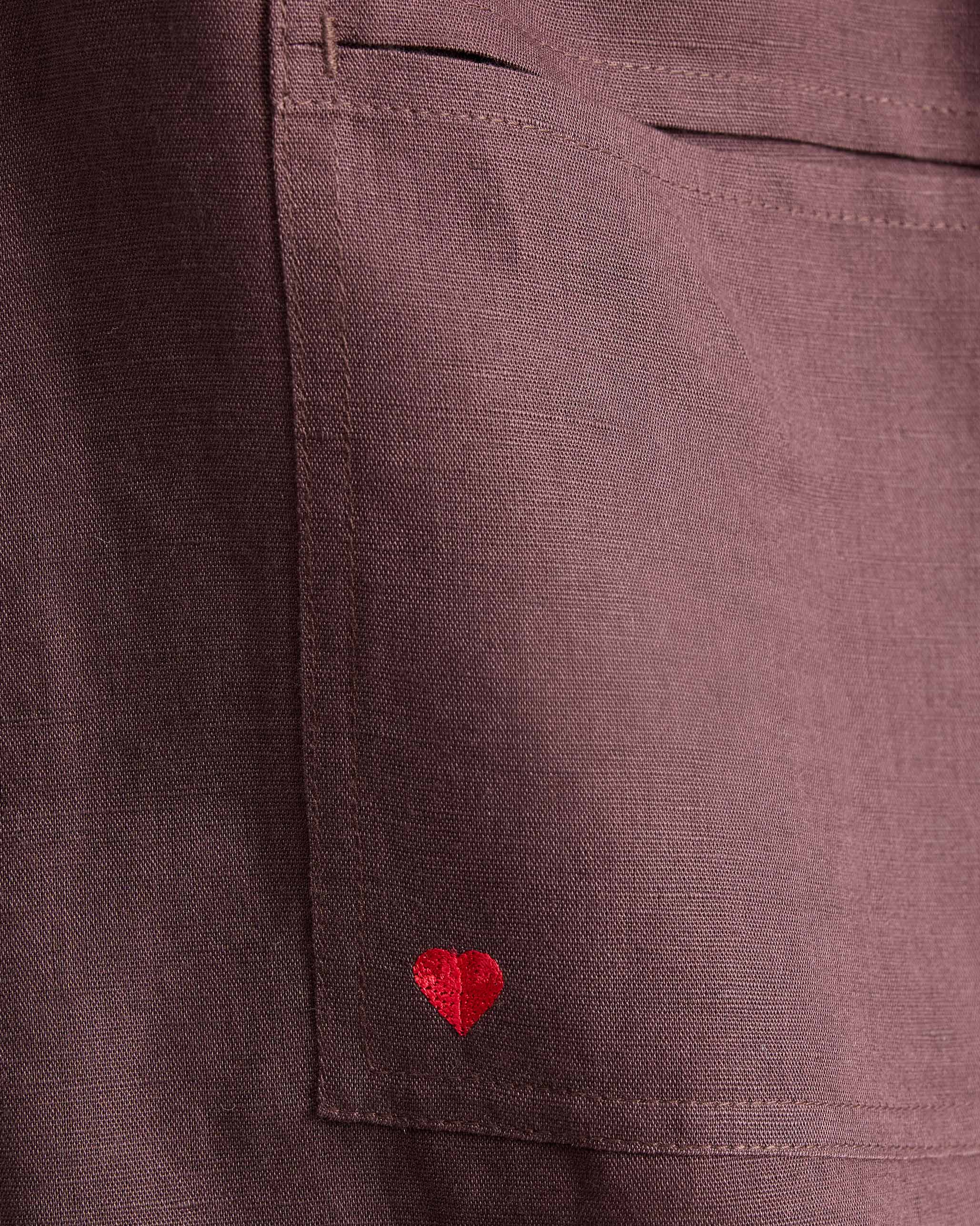 Yoka Trousers - Chocolate Plum - Image 4