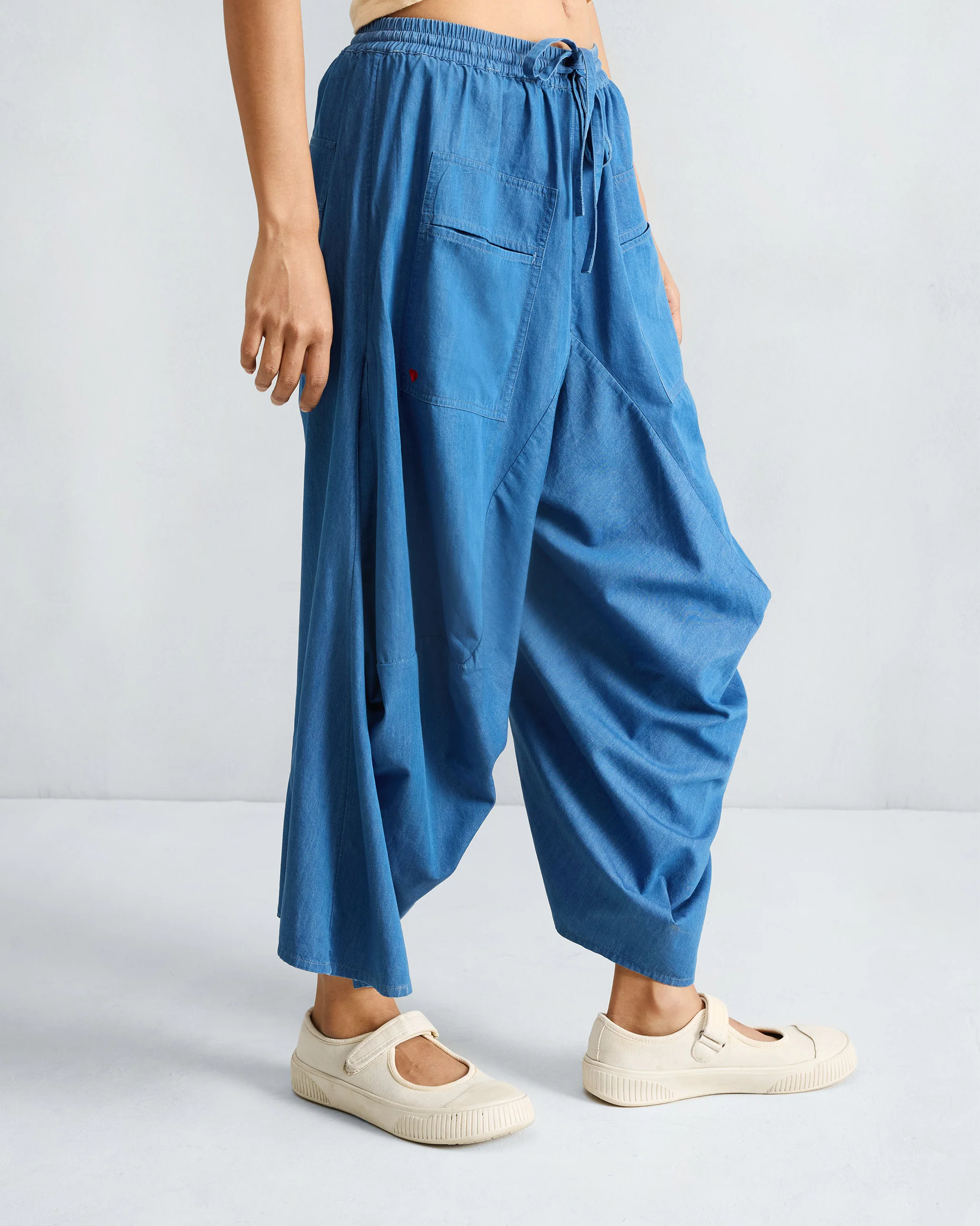 Yoka Trousers - Denim - Image 2