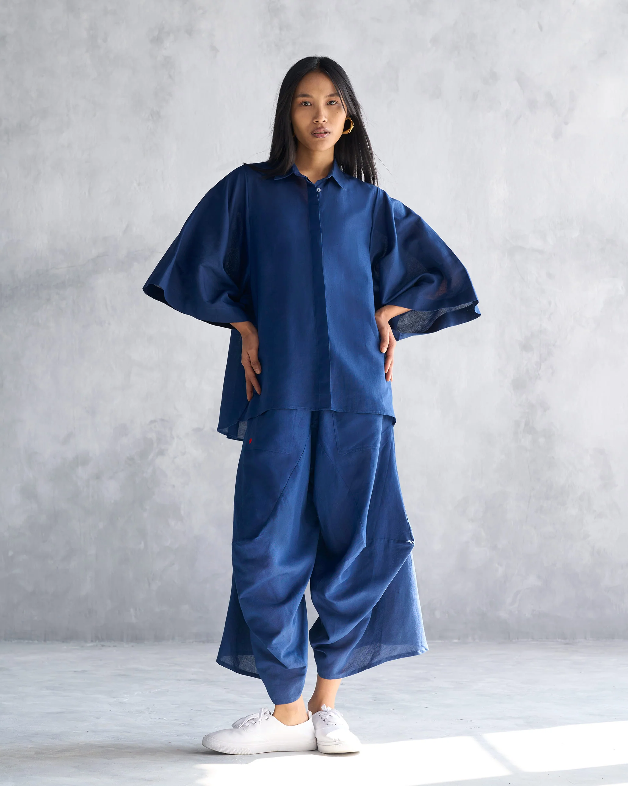 Yoka Trousers - Navy - Image 5