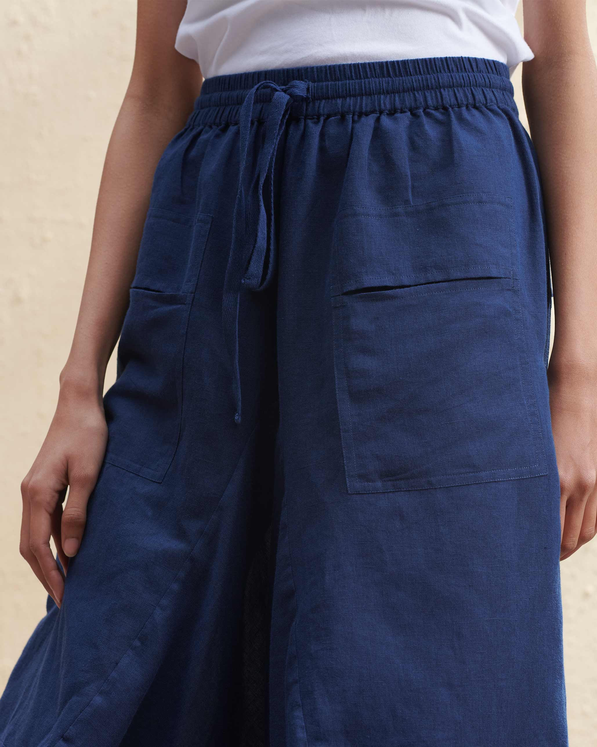 Yoka Trousers - Indigo - Image 2