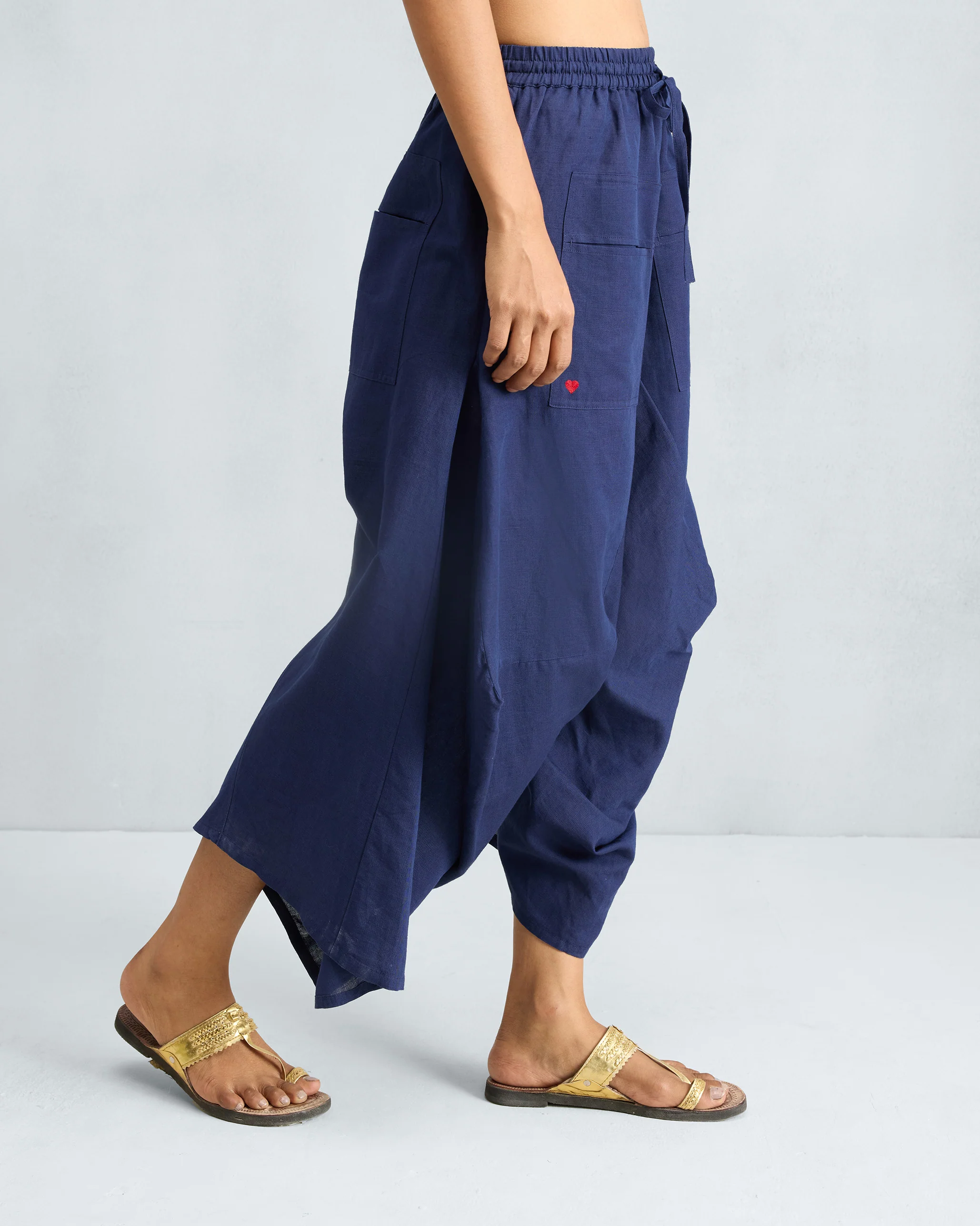 Yoka Trousers - Ink Blue - Image 2
