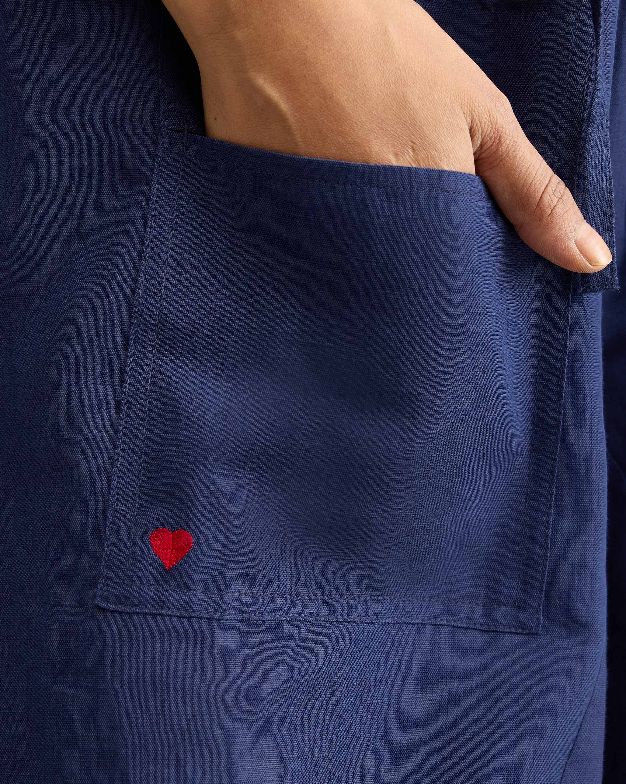 Yoka Trousers - Ink Blue - Image 4