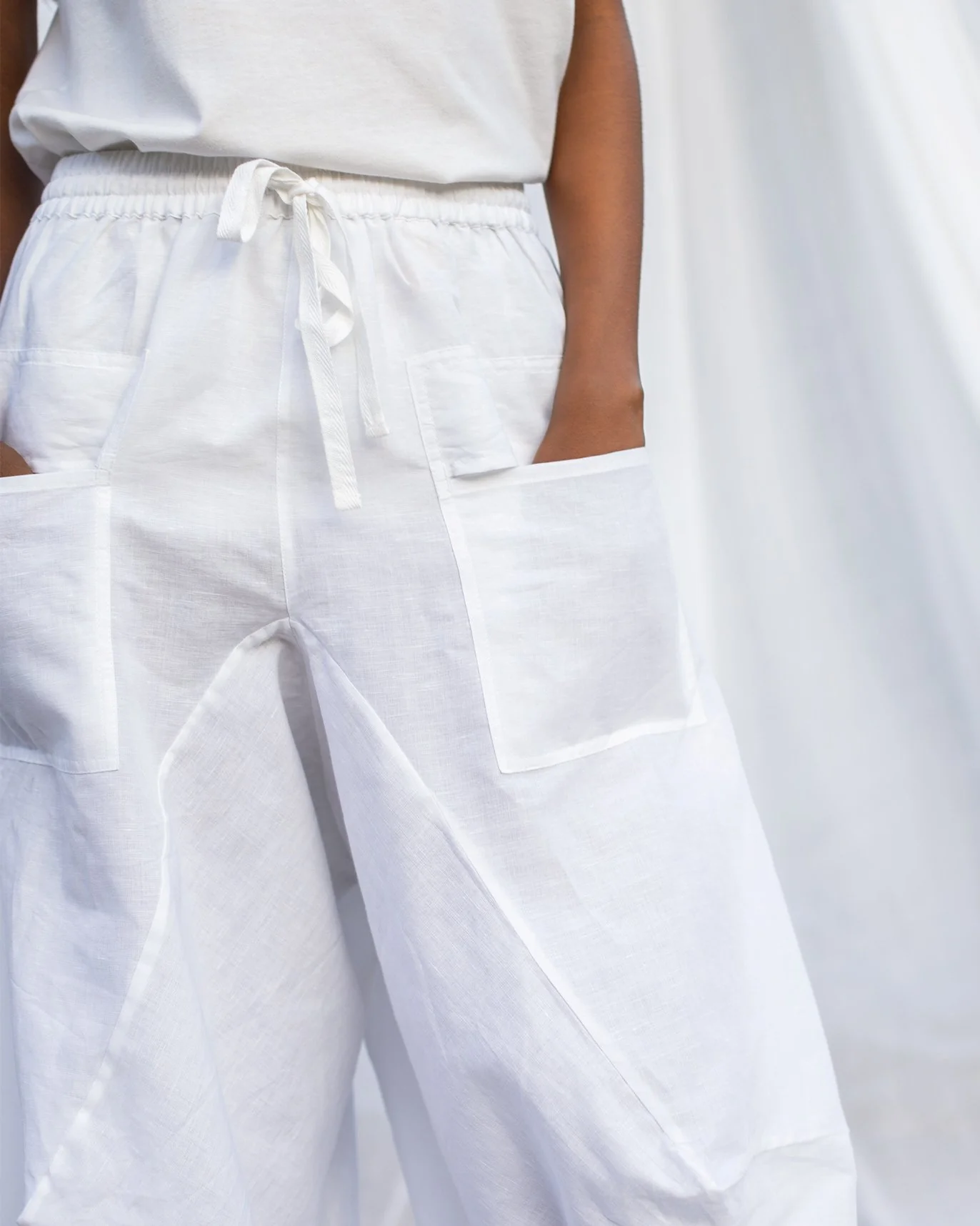 Yoka Trousers - White - Image 5
