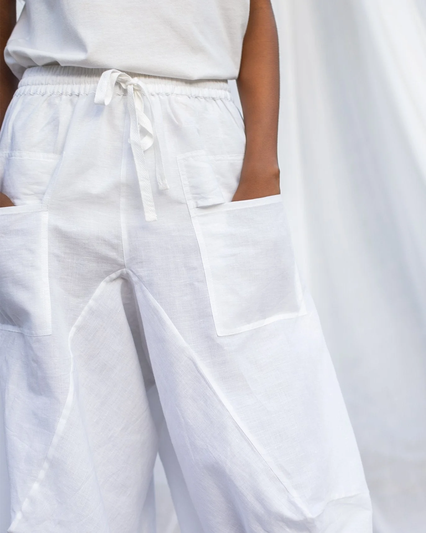 Yoka Trousers - White - Image 5