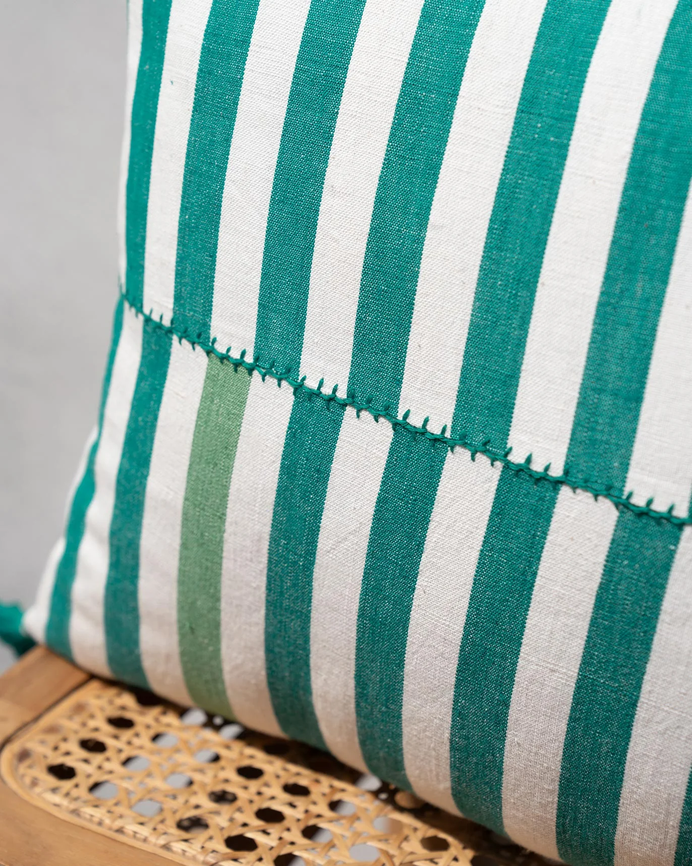 Yoma Cushion Cover - Green - Image 3