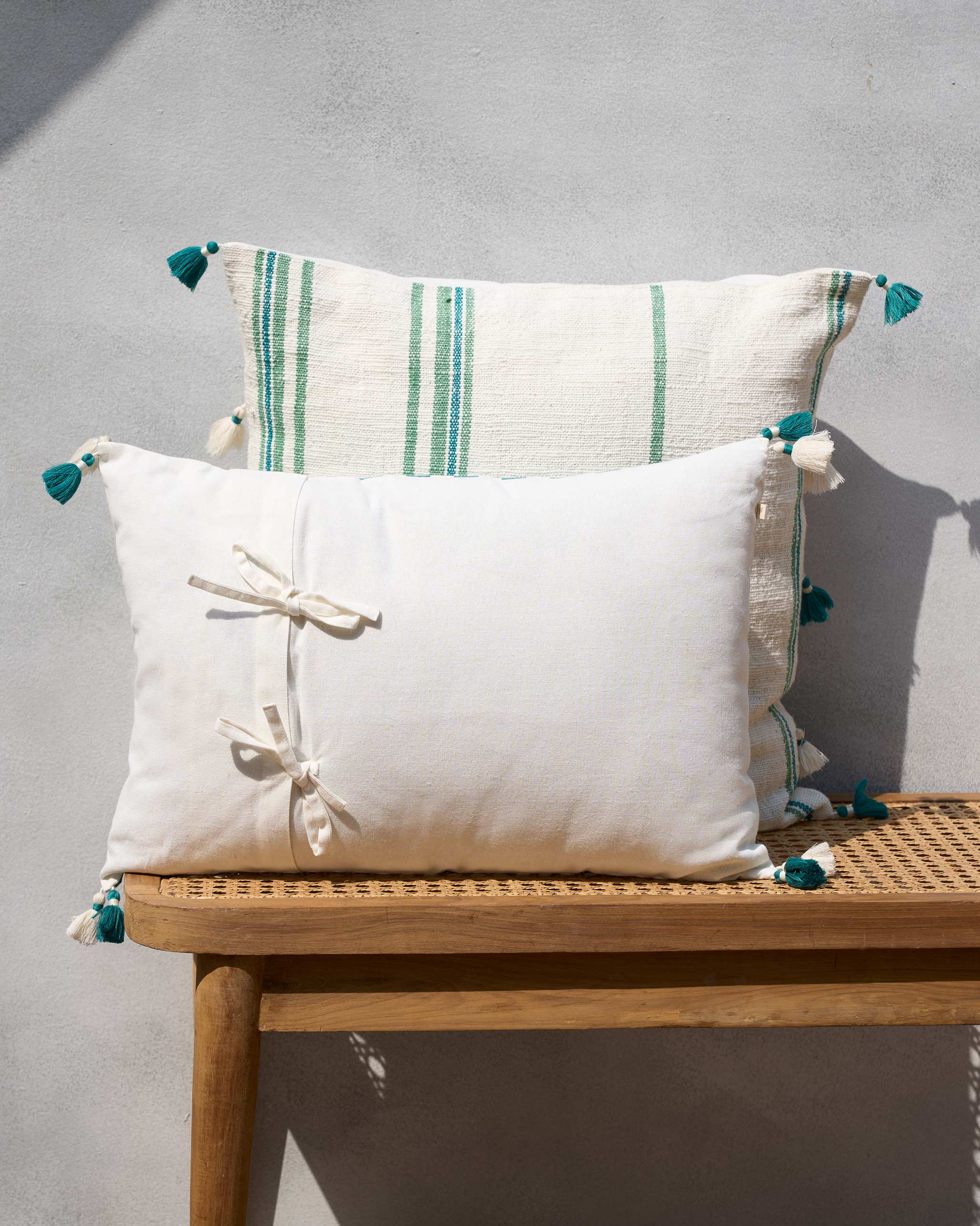 Yoma Cushion Cover - Green - Image 4