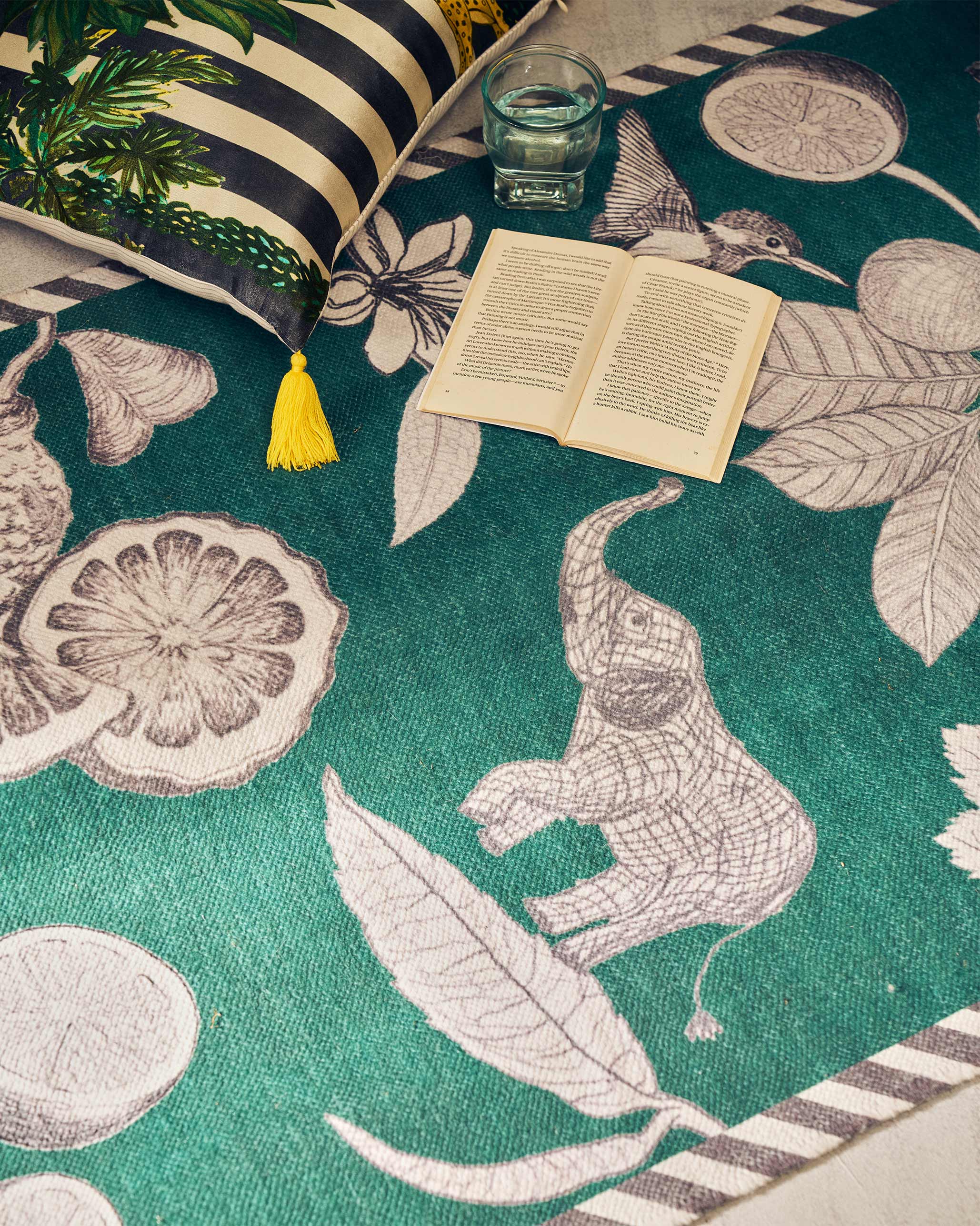 Zaka Rug - Green - Image 2