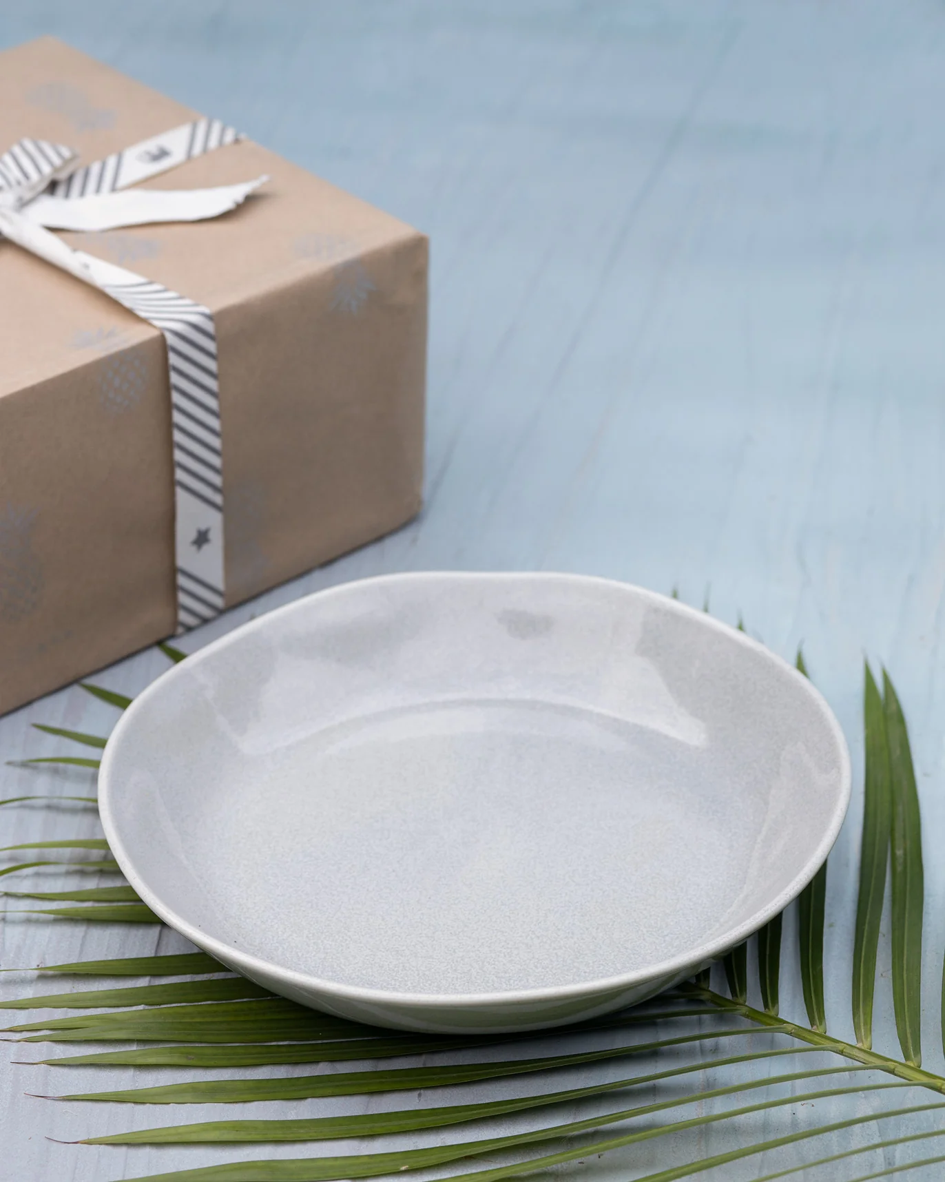 Zanzibar Pasta Bowl - Grey - Image 4