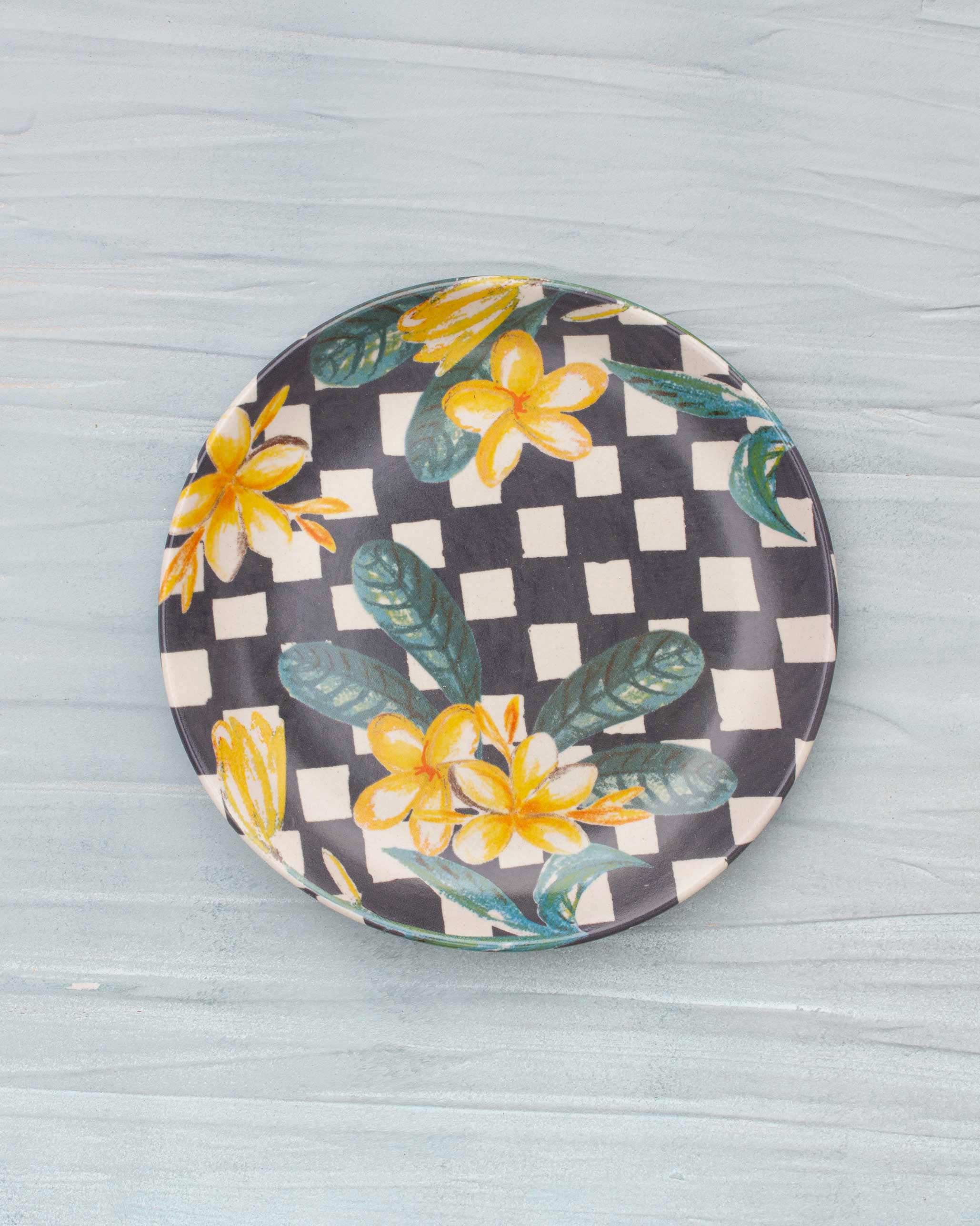 Zanzibar Quarter Plate - Grey - Image 3