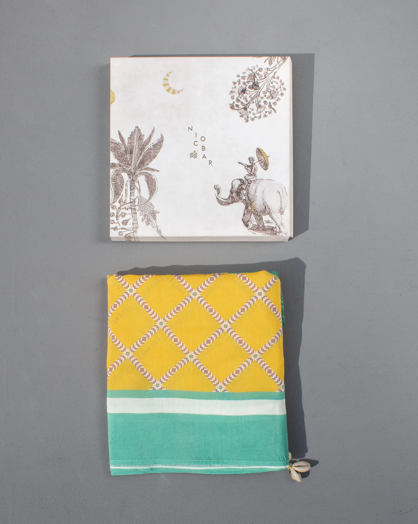 Zanzibar Scarf - Yellow - Image 4