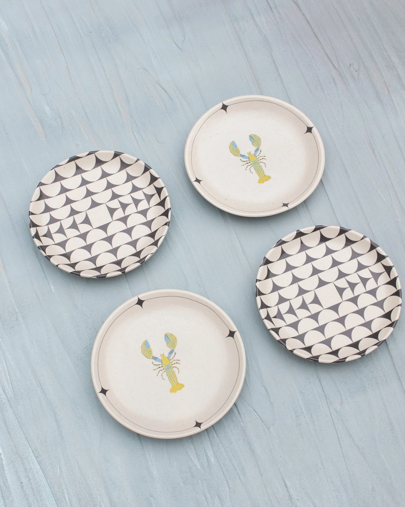 Zanzibar Tea Plates (Set of 4) - Image 2