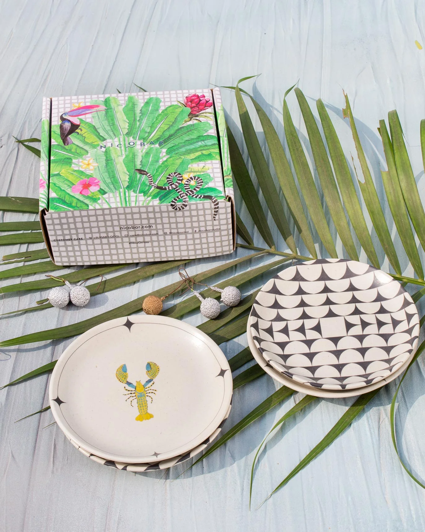 Zanzibar Tea Plates (Set of 4) - Image 5