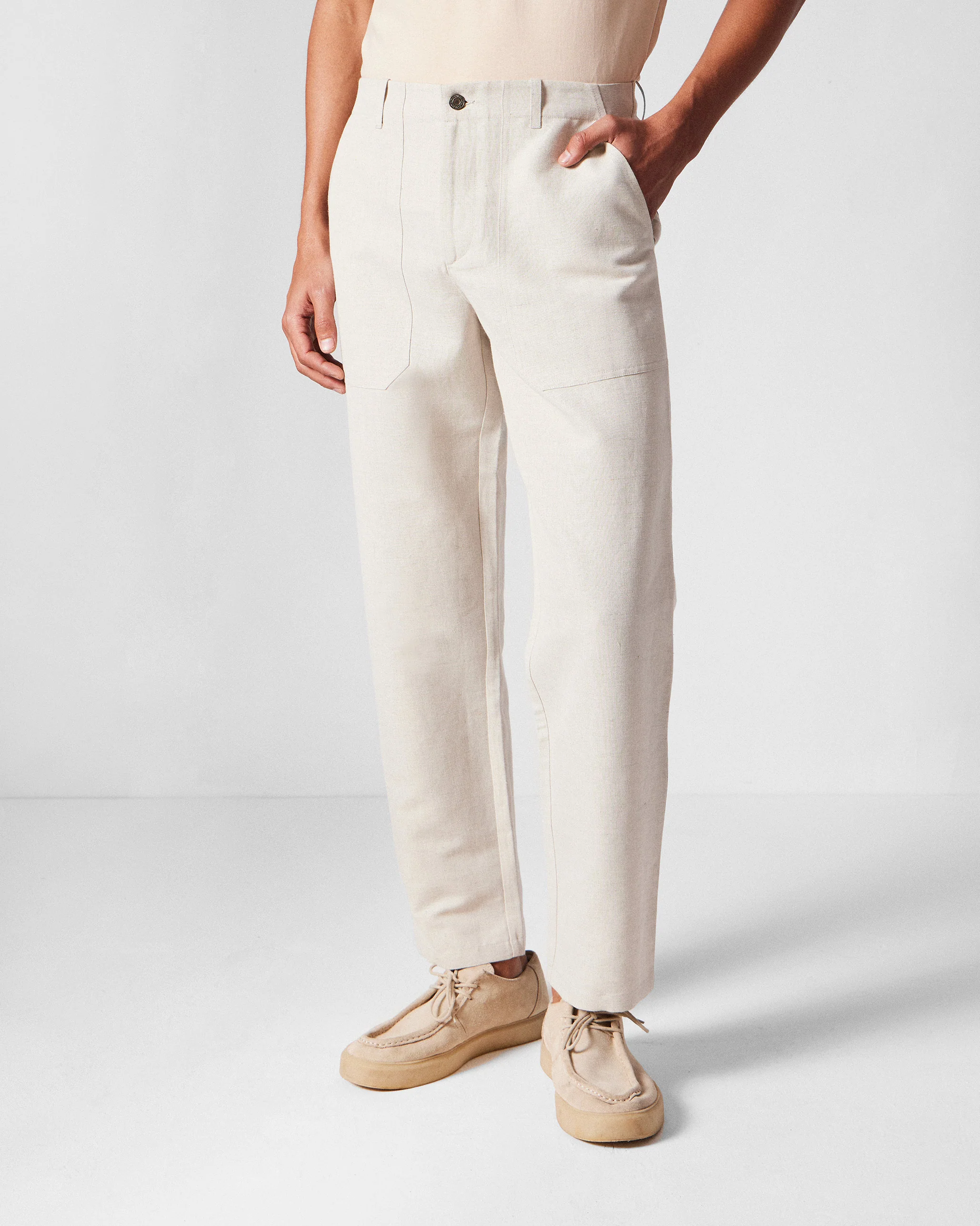 Zar Pants - Ivory