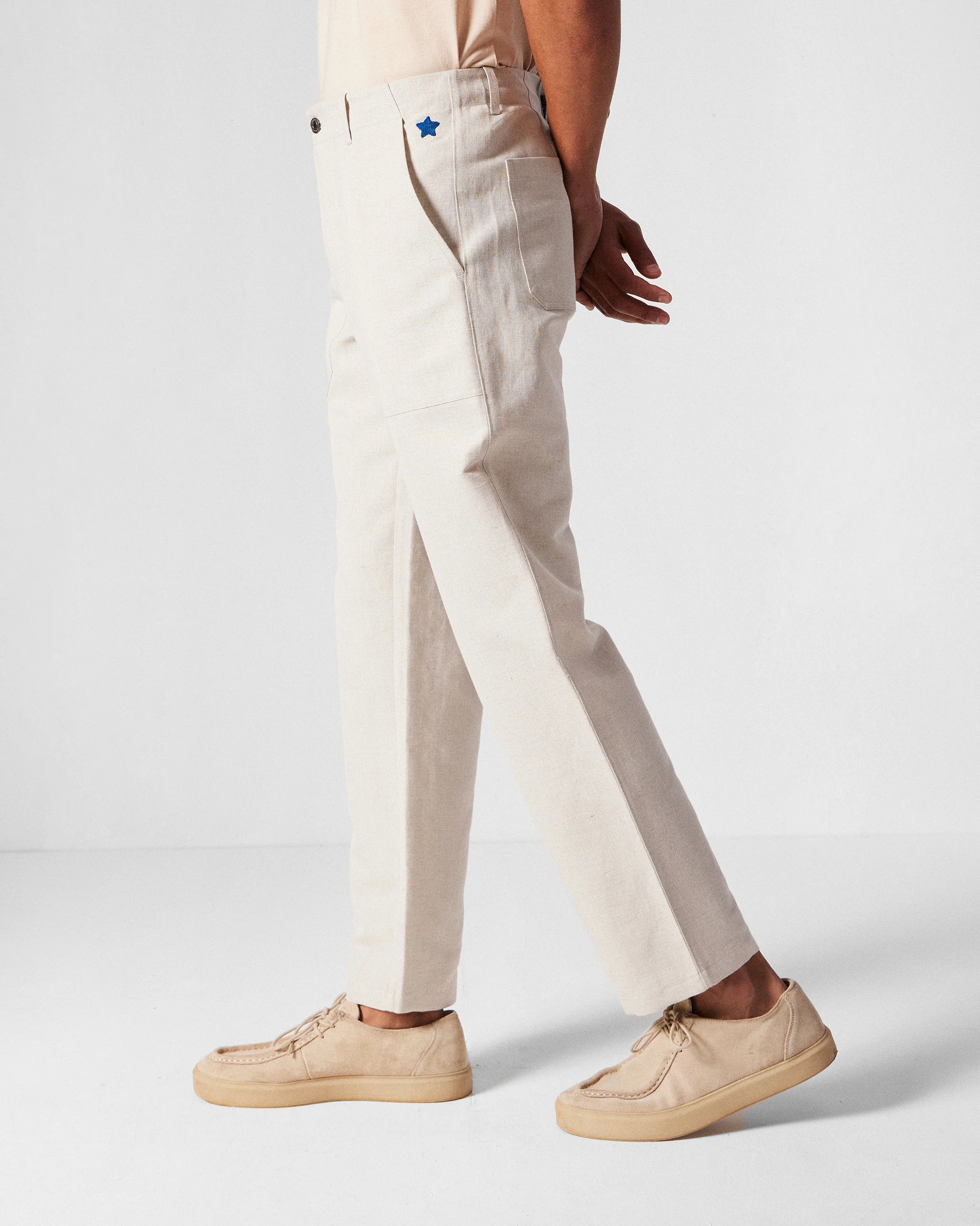 Zar Pants - Ivory - Image 2