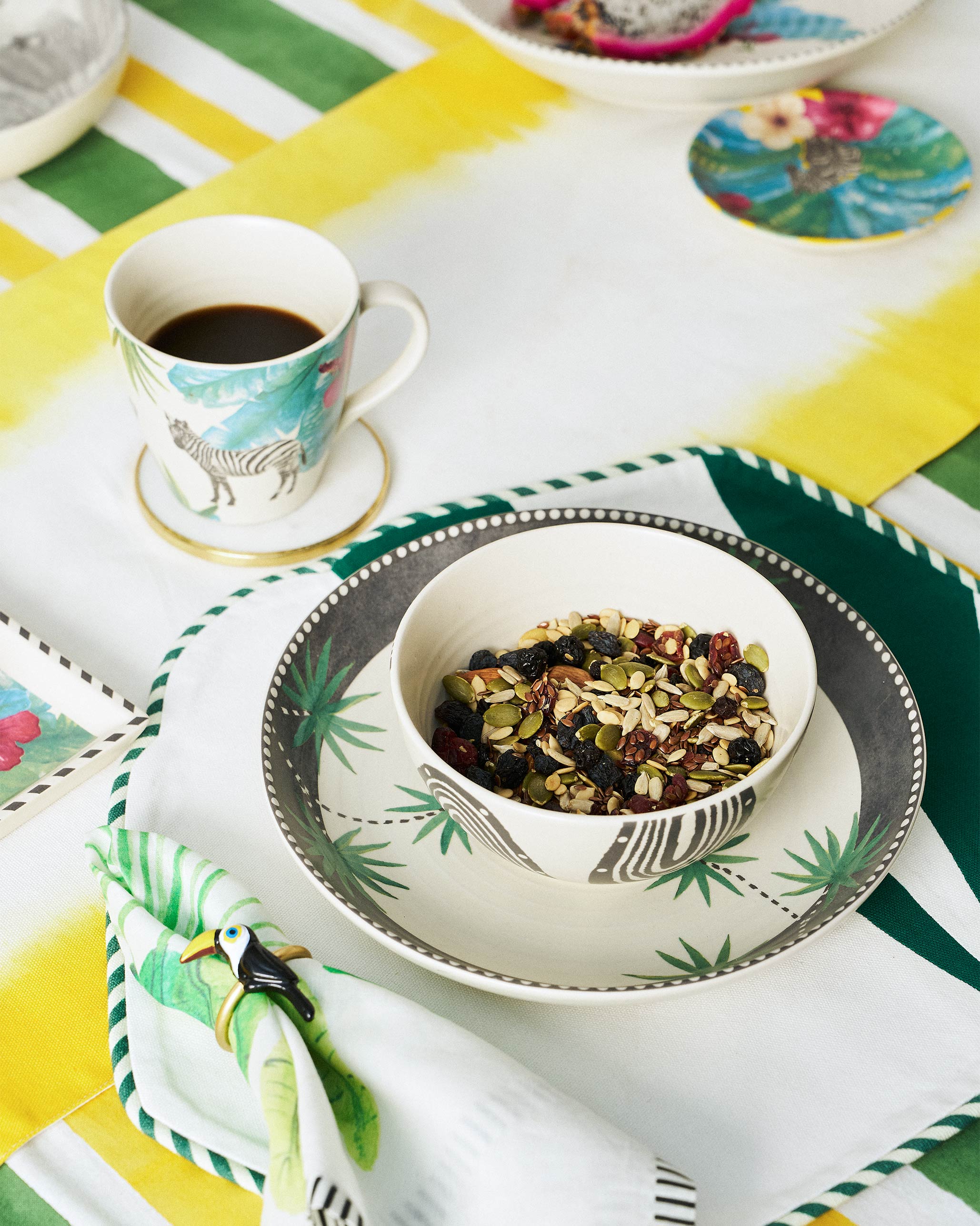 Zebra Lush Breakfast Set - Image 5