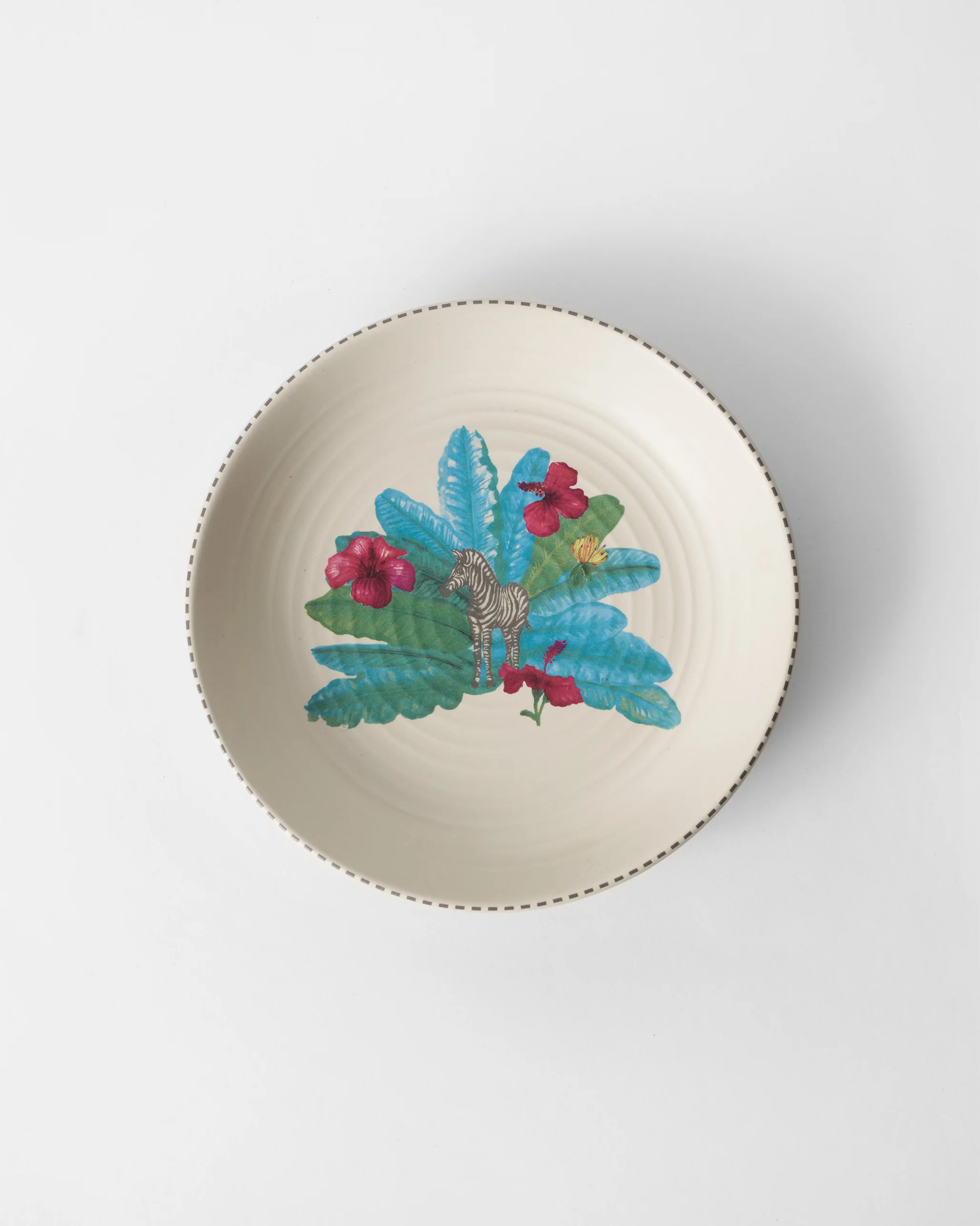 Zebra Lush Pasta Plate - Image 2