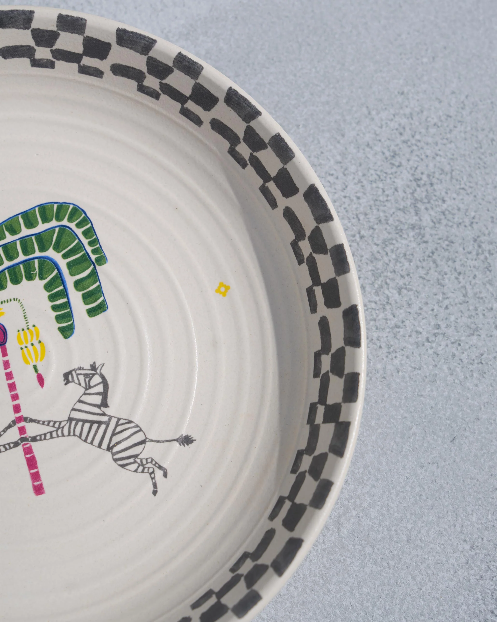 Zebra Pasta Plate - Image 2
