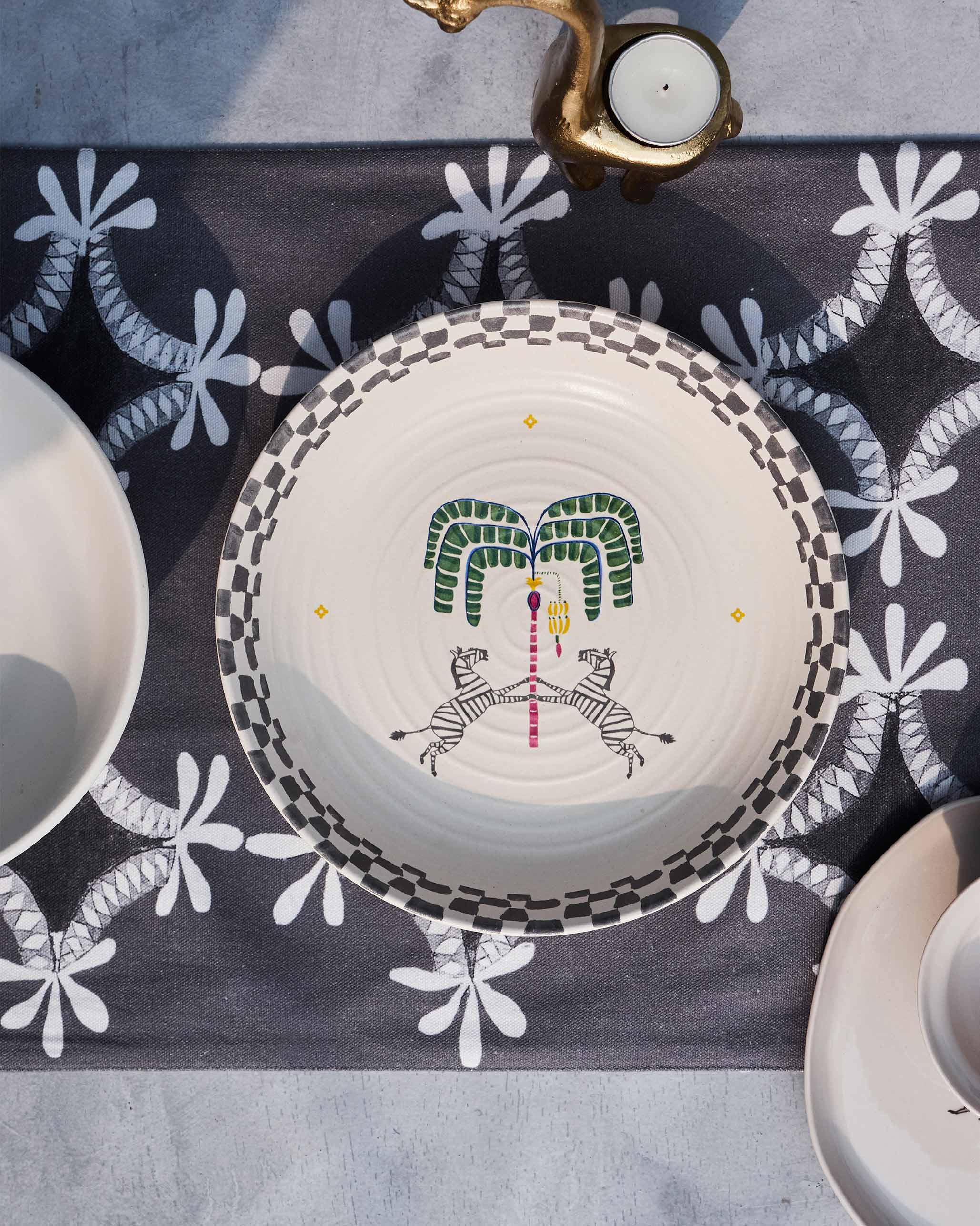 Zebra Pasta Plate - Image 4