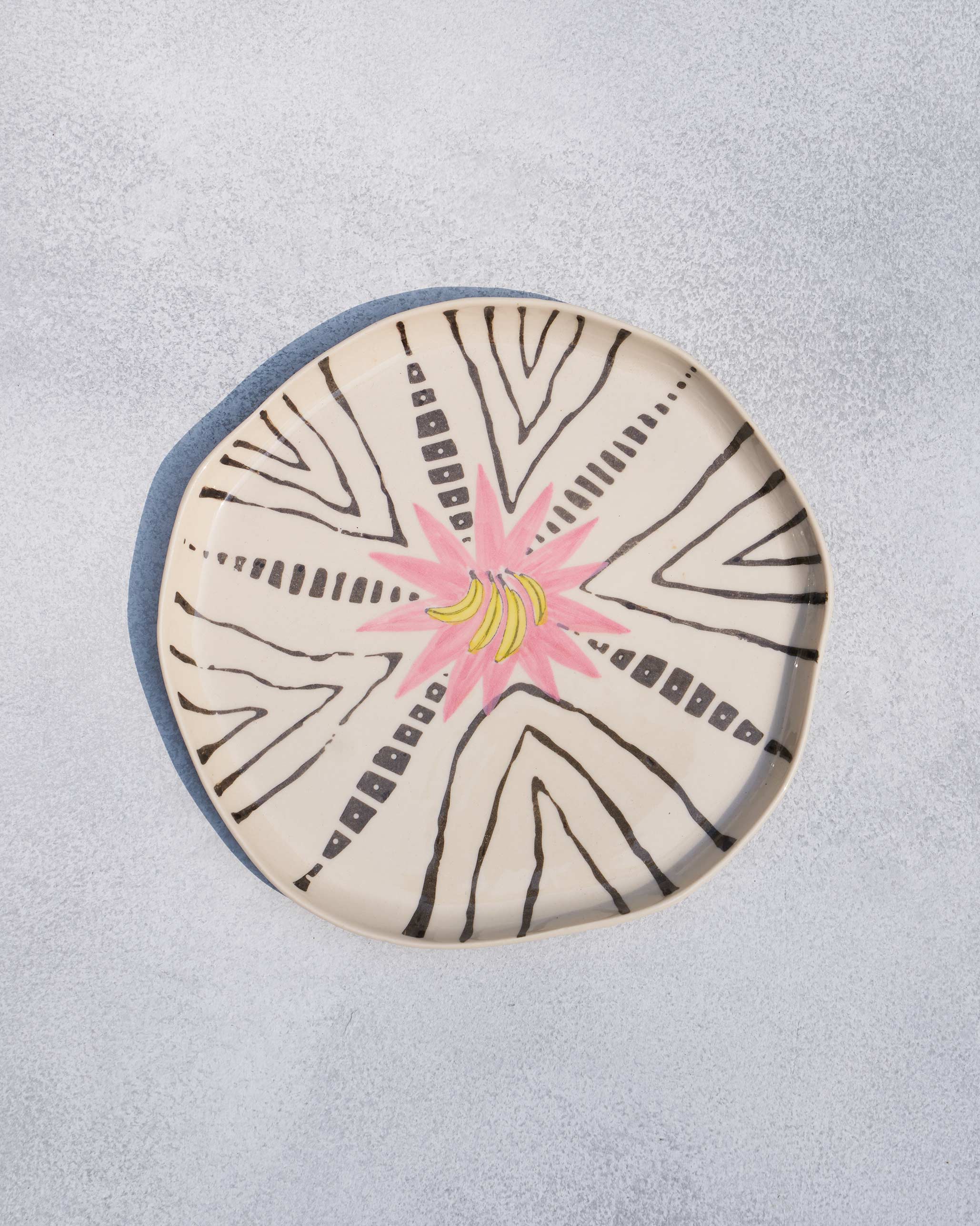 Zebra Quarter Plate
