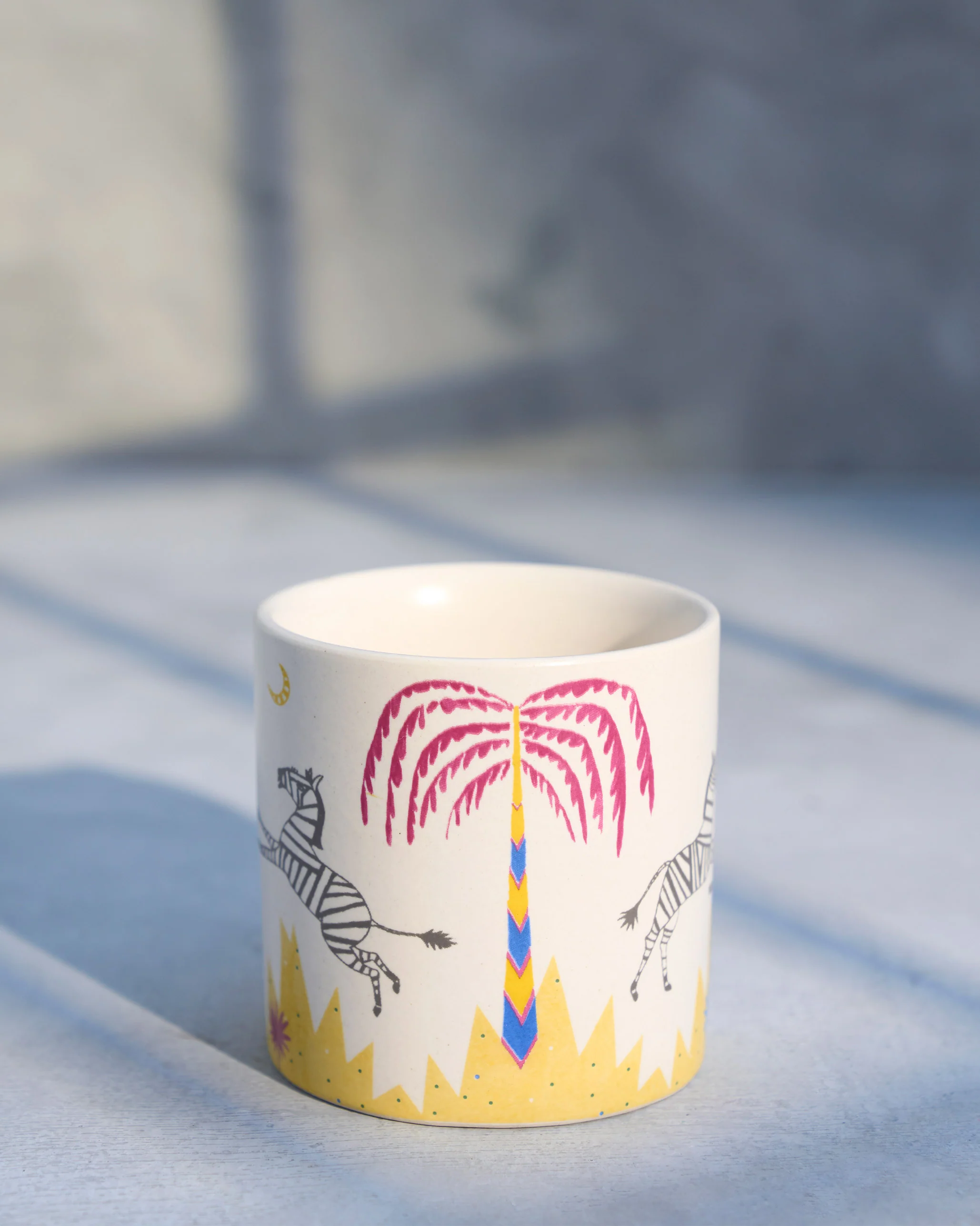 Zebra Straight Mug - Image 2