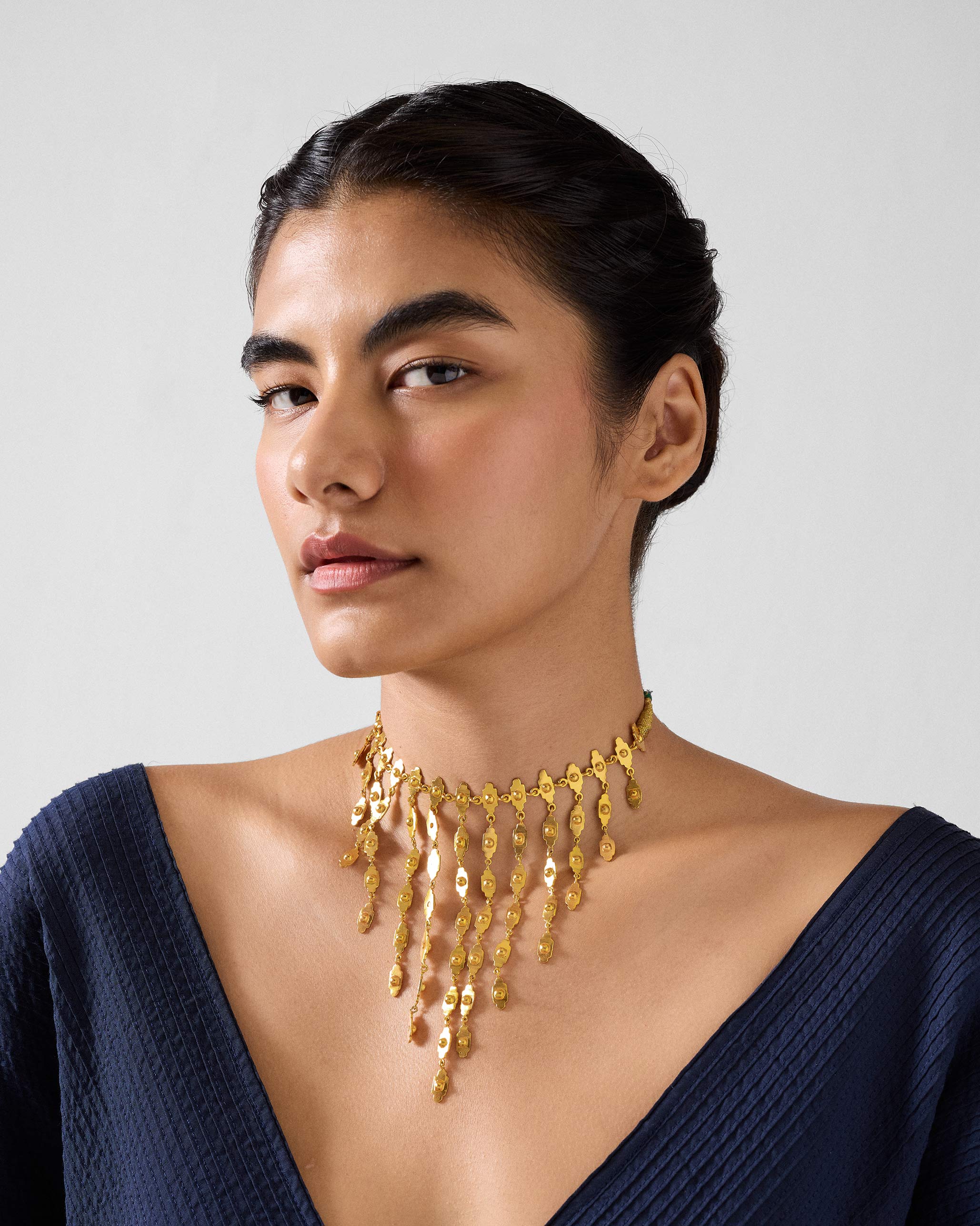 Zedi Necklace - Gold - Image 6