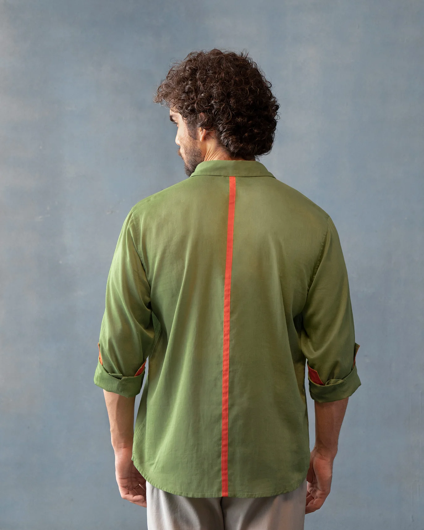 Zenith Shirt- Moss Green - Image 6