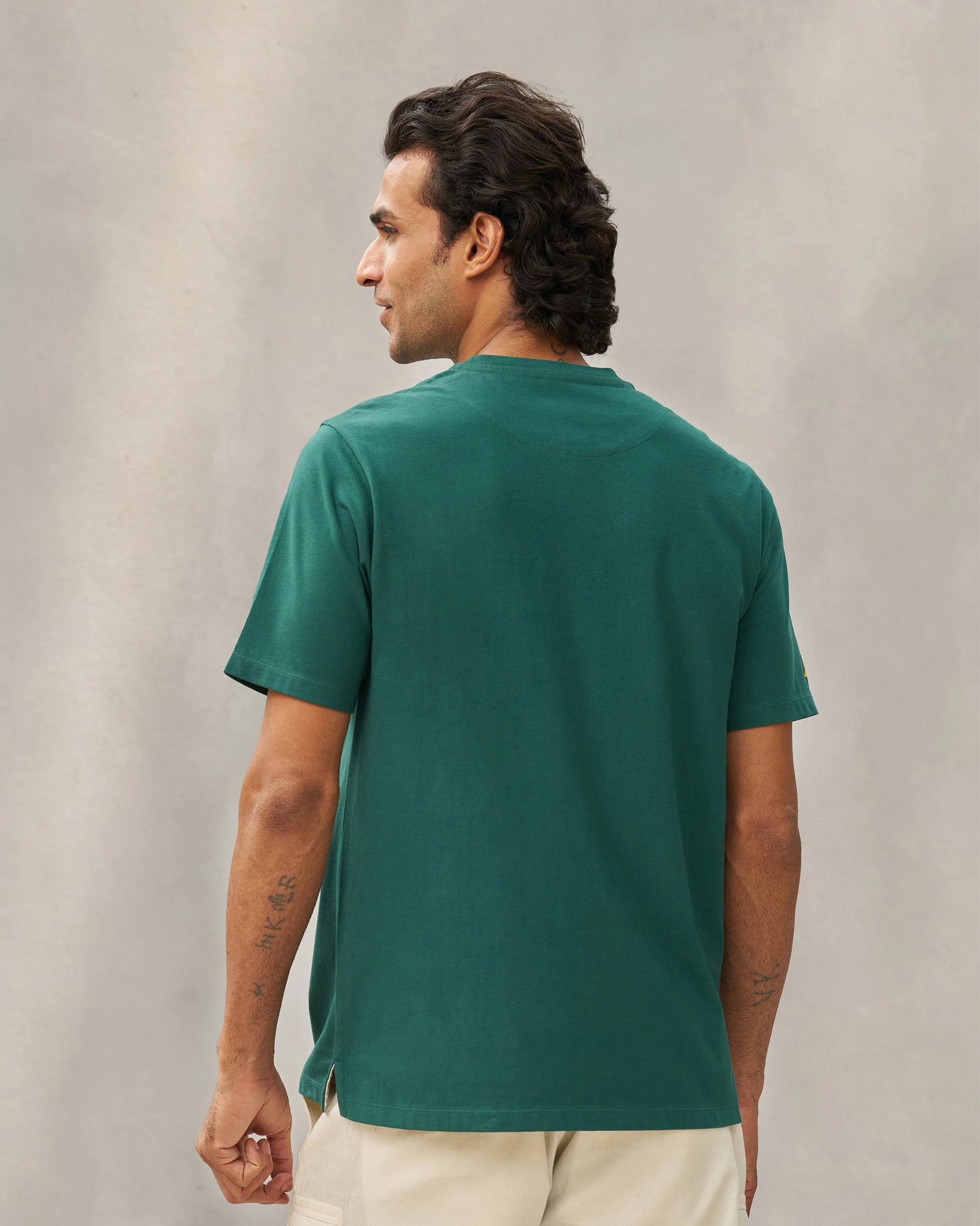 Zolulu T-shirt - Bottle Green - Image 4