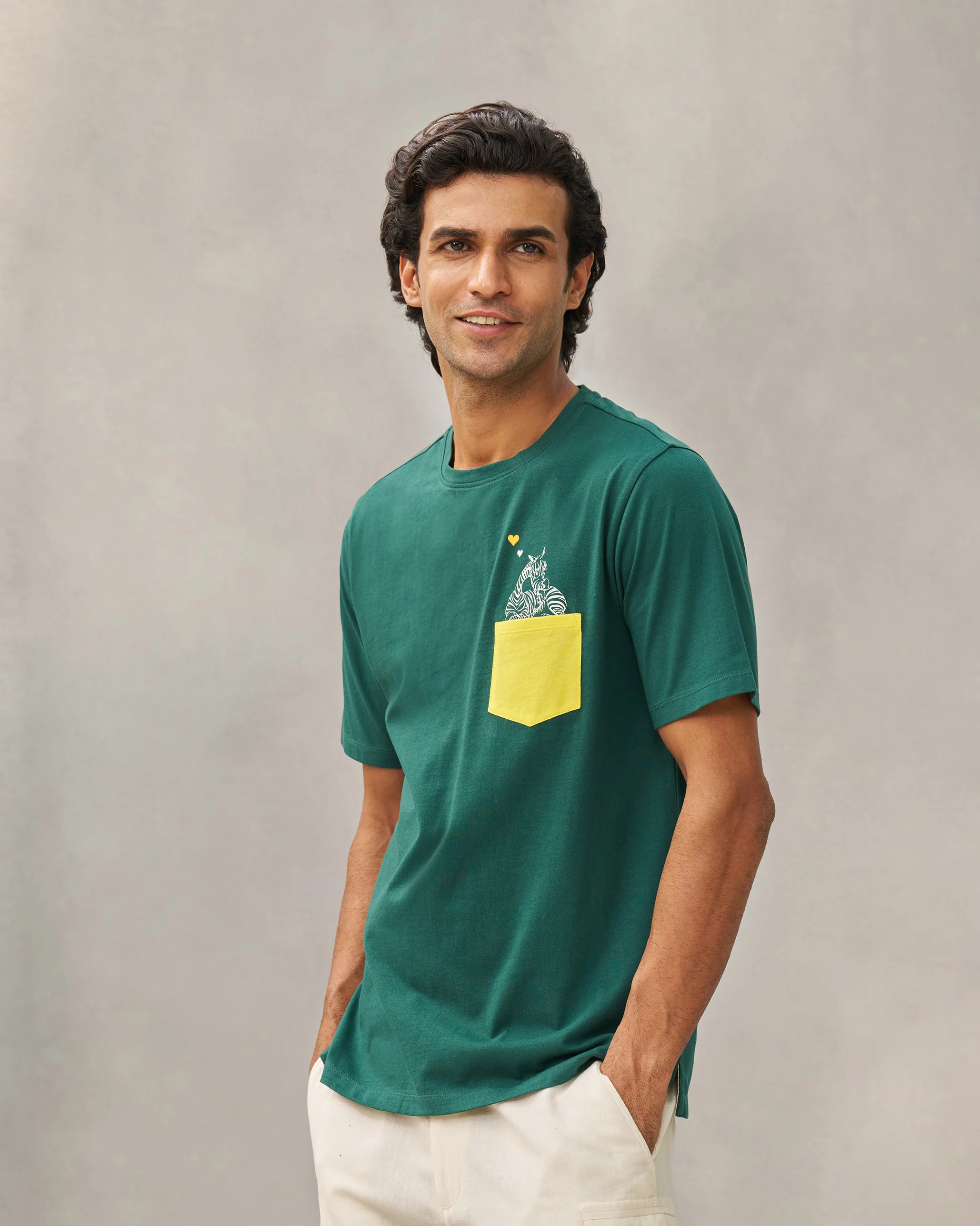 Zolulu T-shirt - Bottle Green - Image 5