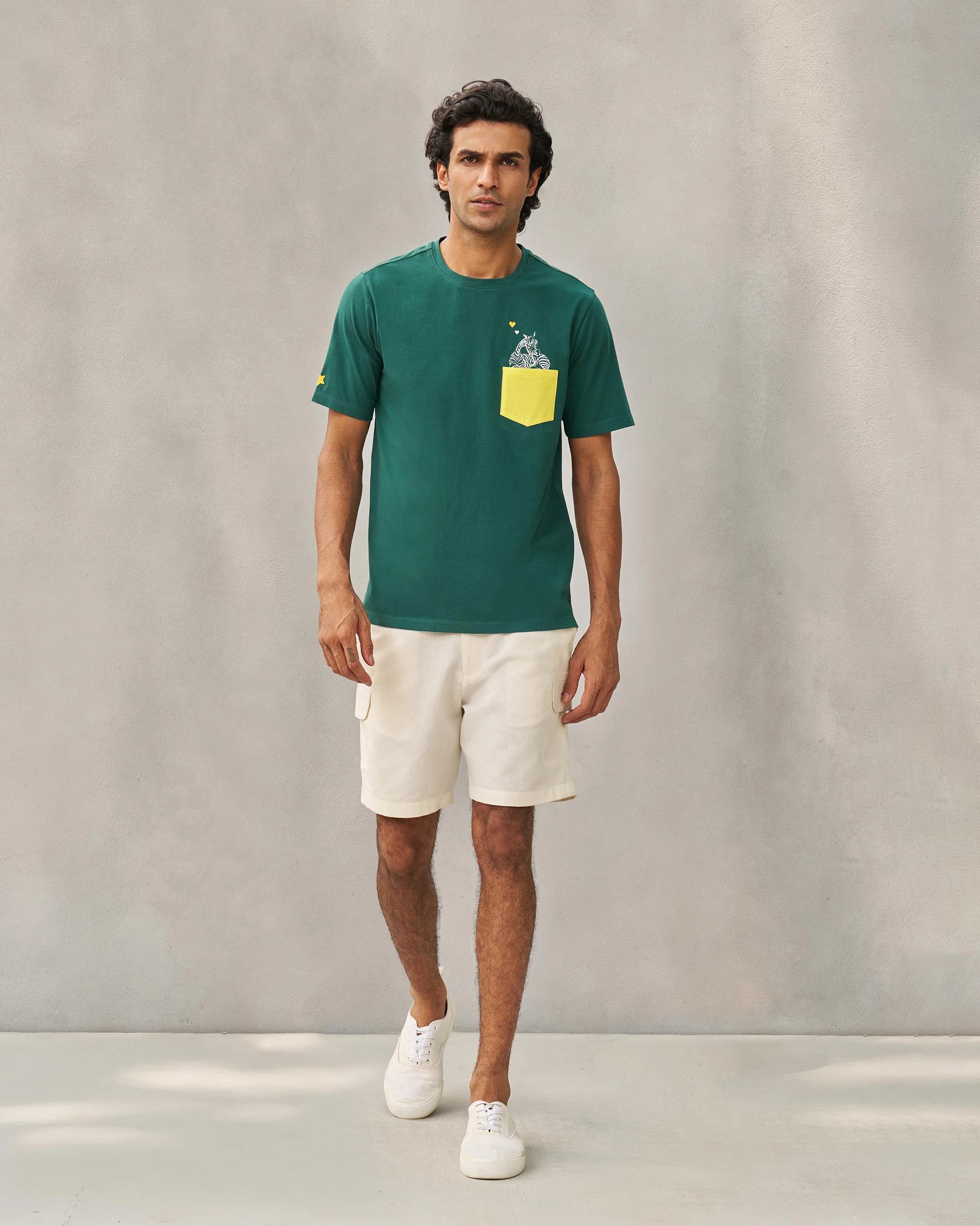 Zolulu T-shirt - Bottle Green - Image 6
