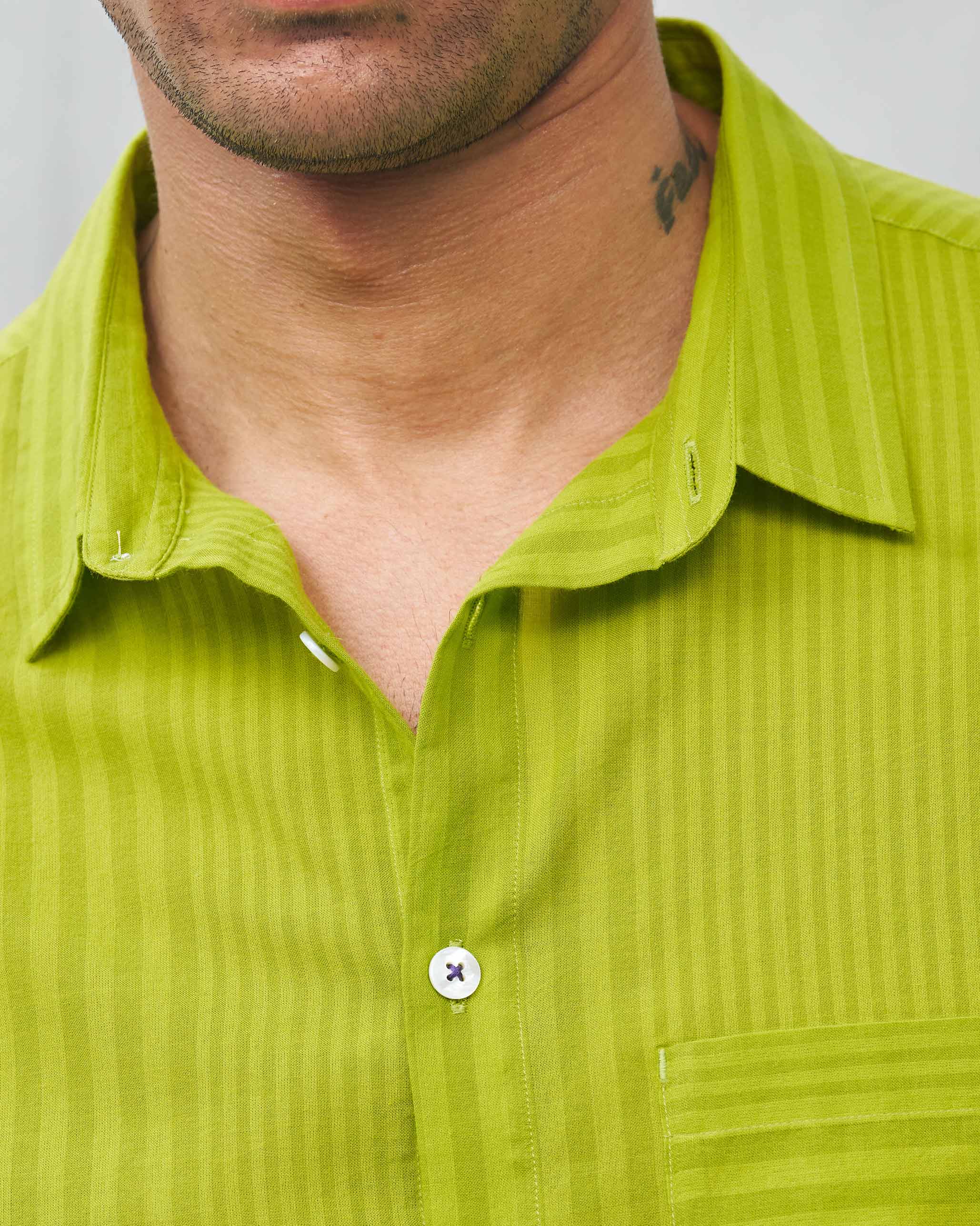 Zulu Shirt - Lime - Image 2