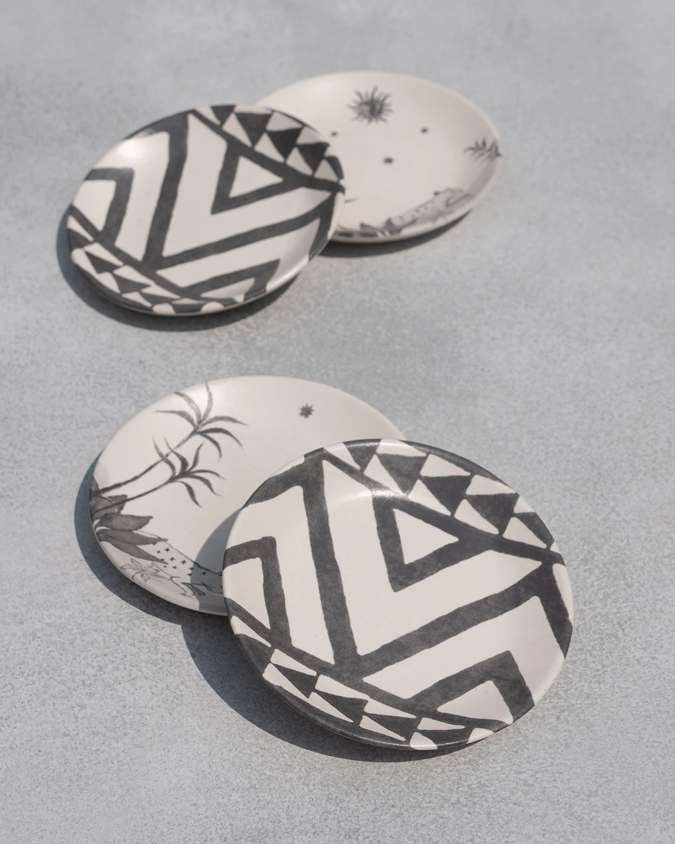 Zuri Tea Plate - Set of 4 - Image 3